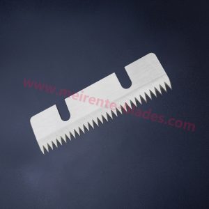 Sealing machine tooth knife