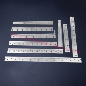 Inlaid alloy cutting blade